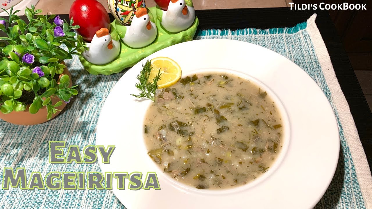 [Gr Subs]Easy Mageiritsa - Greek Easter Lamb Soup| Εύκολη Μαγειρίτσα,  νοστιμιά & άρωμα! [Ελλ. Υποτ]