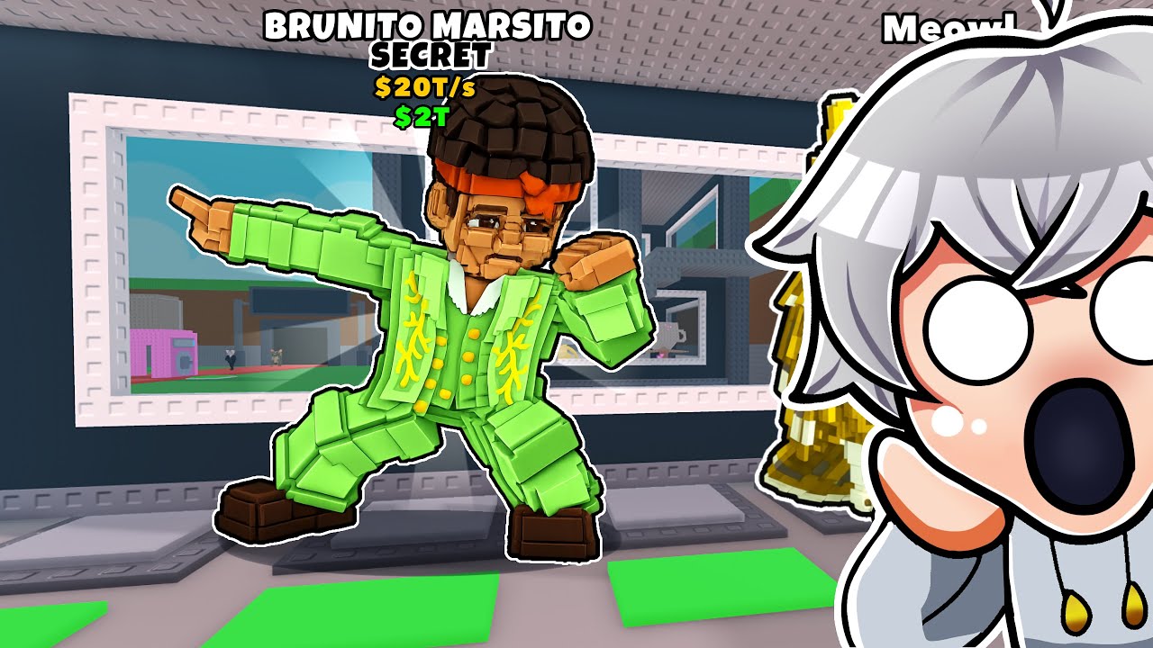 Aku Maling BRAINROT BRUNO MARSITO dan SEMUA BRAINROT TERBARU di Update Steal a Brainrot