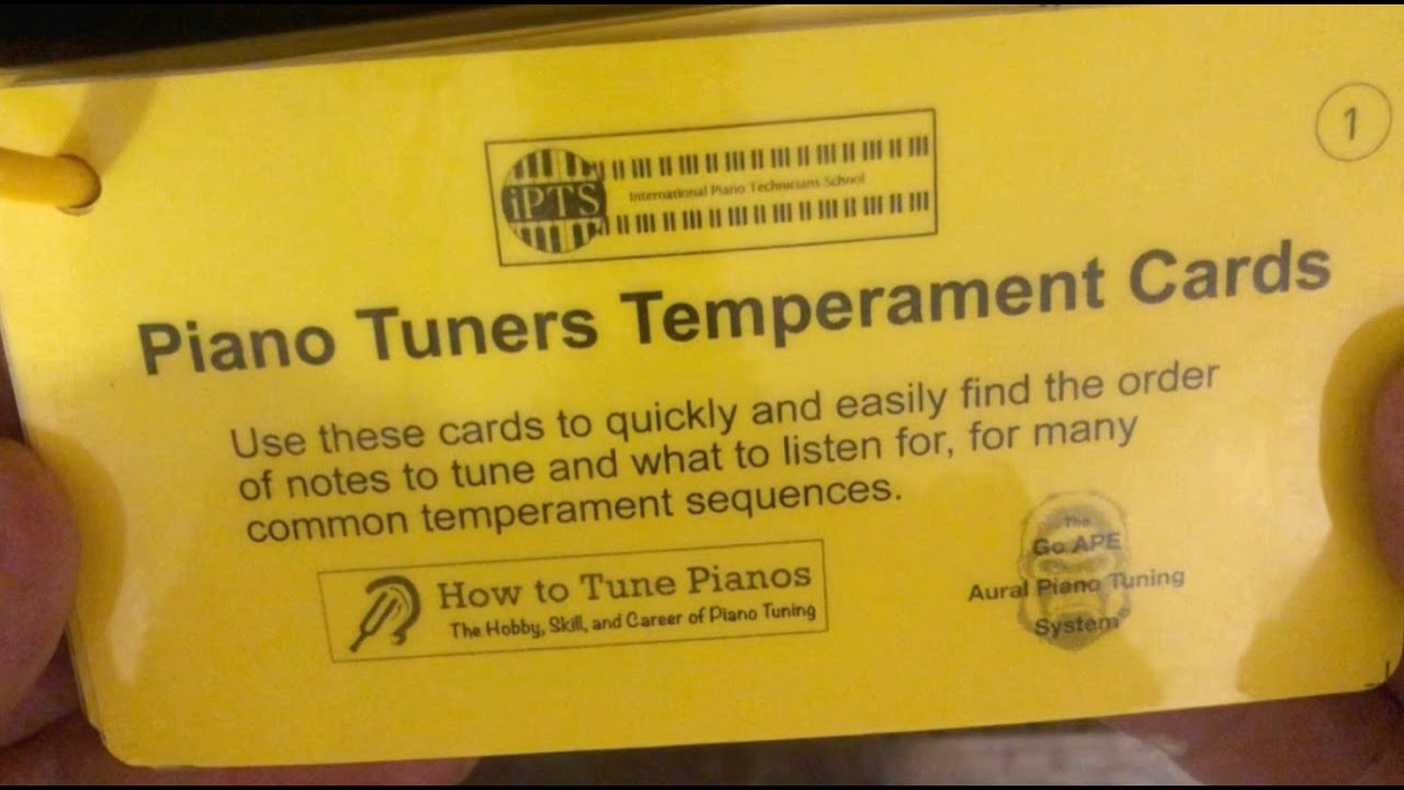 Tuning the P4/P5 White Anchor using NEW Temperament Cards!