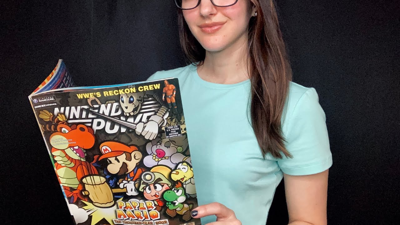 ASMR Nintendo Power Magazine l Soft Spoken, Reading to You