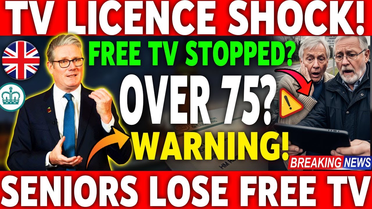 💥 Big Change | UK Seniors 75+ FREE TV Licence | Who Still Qualifies?