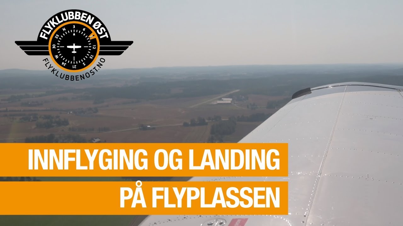 Innflyging og landing på flyplass