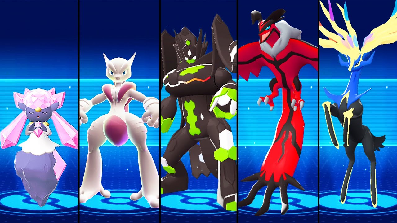 Pok&eacute;mon Legends: Z-A - All Legendary Pok&eacute;mon (4K)