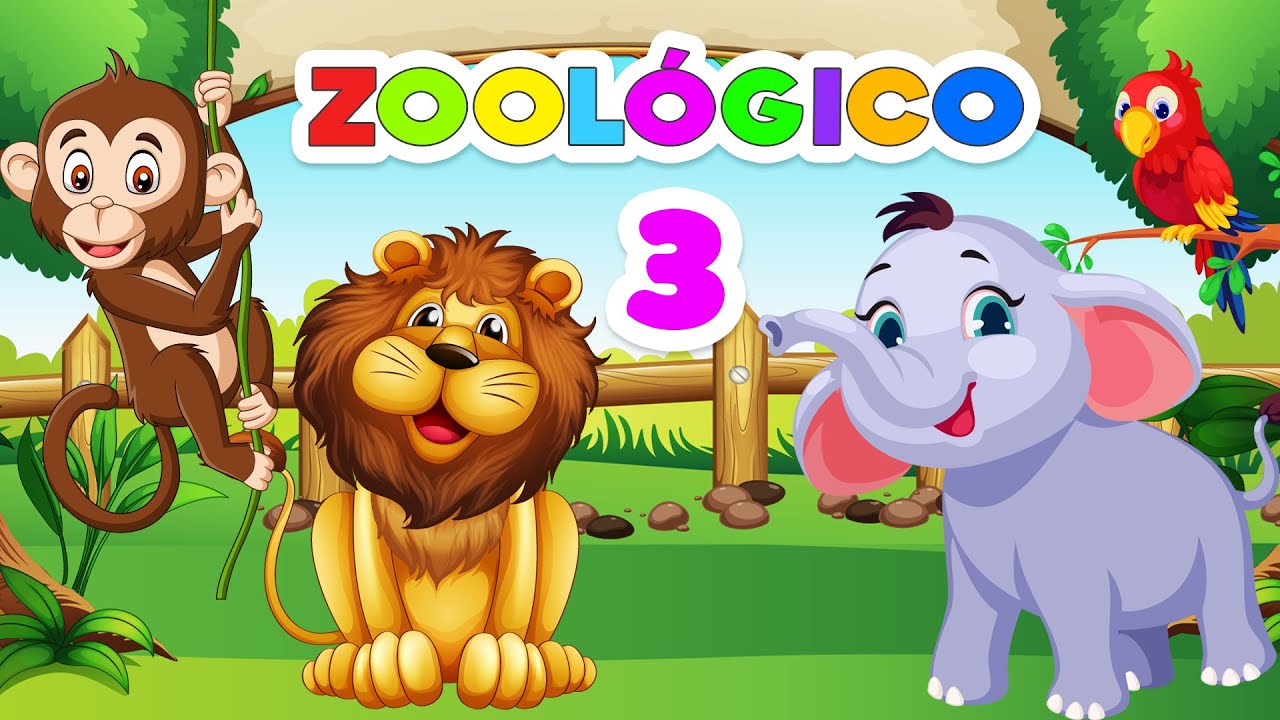 Zoológico para niños - 3 | Animales para niños | Sonidos de animales
