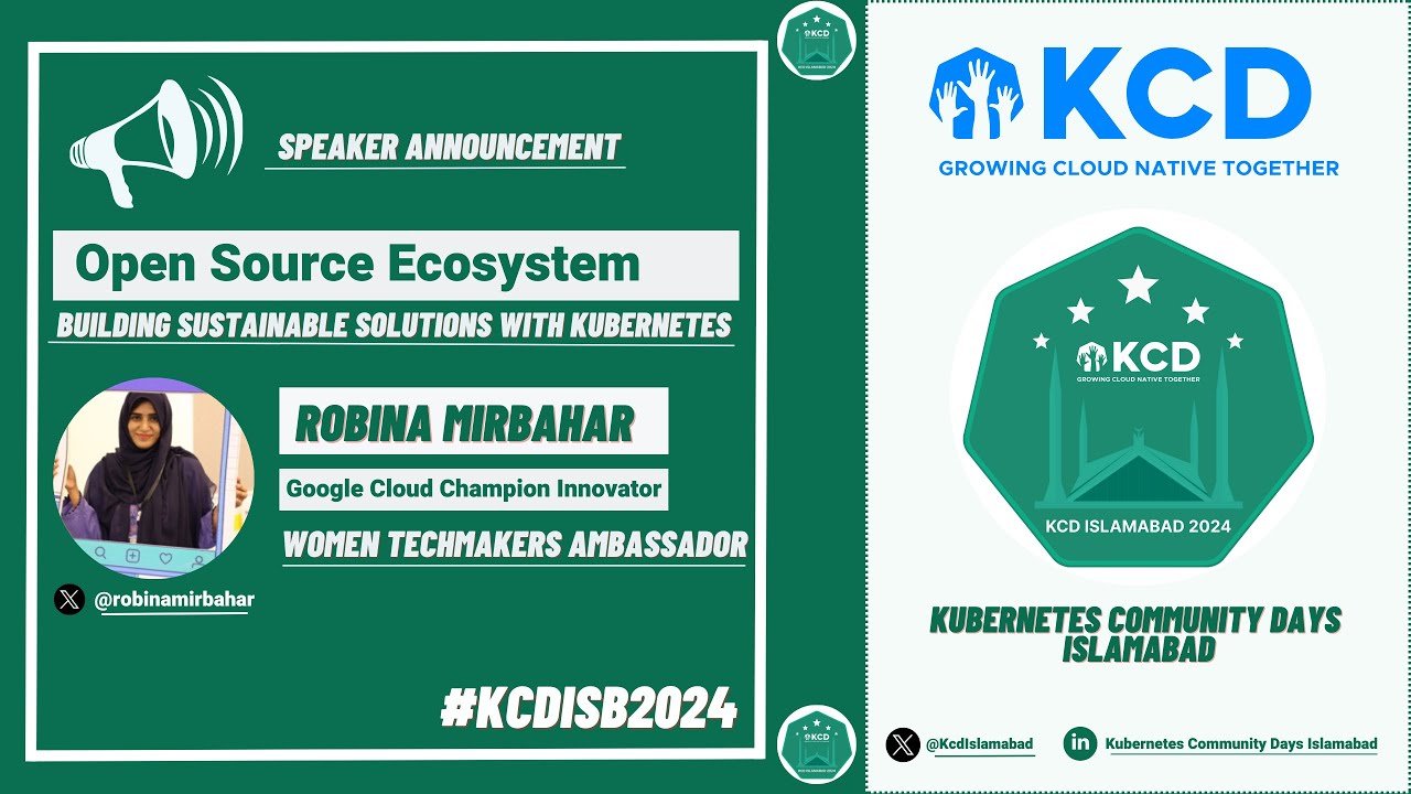 Open Source Ecosystem: Building Sustainable Solutions with Kubernetes - Robina Mirbahar