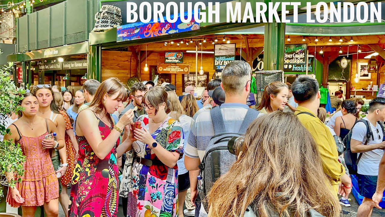 London Summer Heatwave Walk | Borough Market, Tower of London, London Bridge | Central London Street