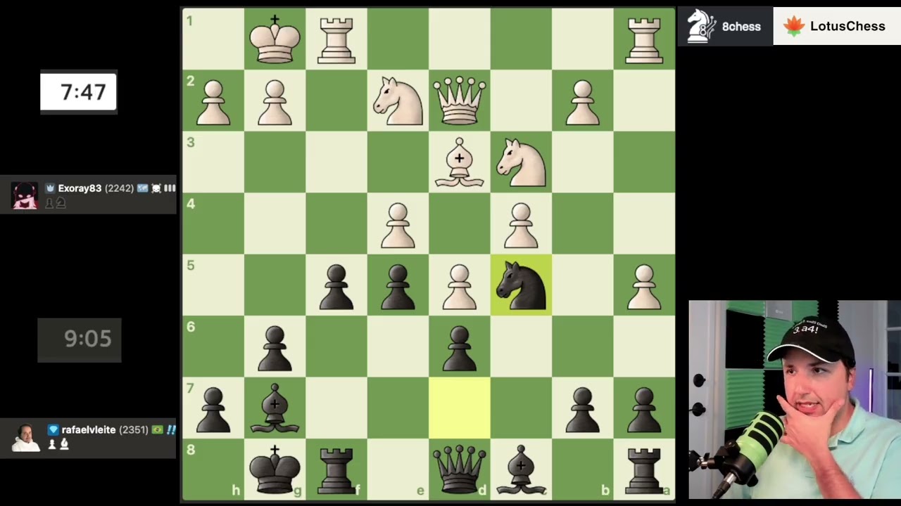 Joguei a Defesa Alekhine do GM Fier!
