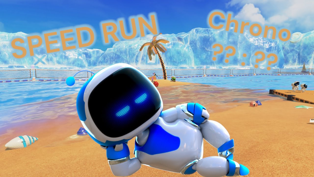 JE SPEEDRUN Astro Playroom... Enfin presque.