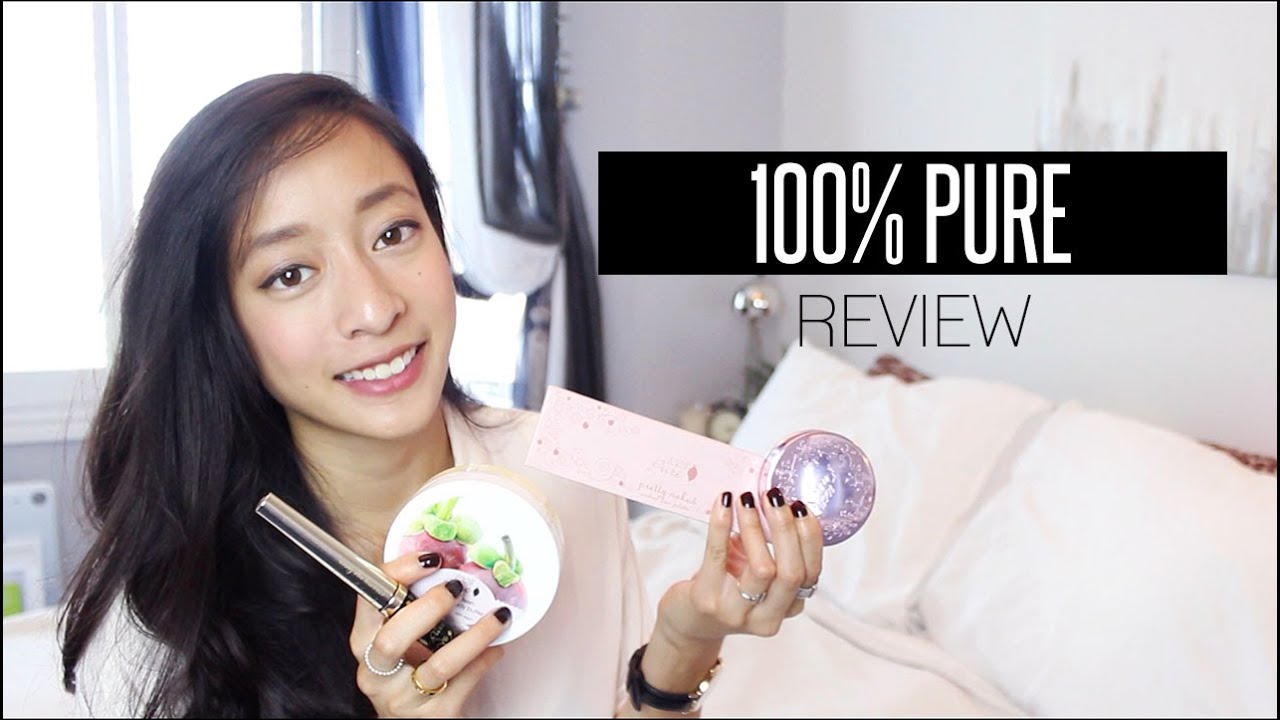 REVIEW | 100% PURE (All Natural, Organic, Vegan Makeup)
