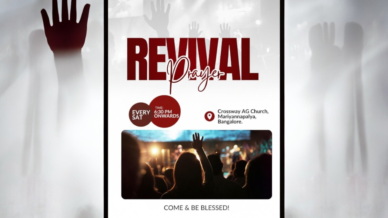 Revival Prayer | Feb  14, 2026 | Crossway Church | Ps Blessan Sam