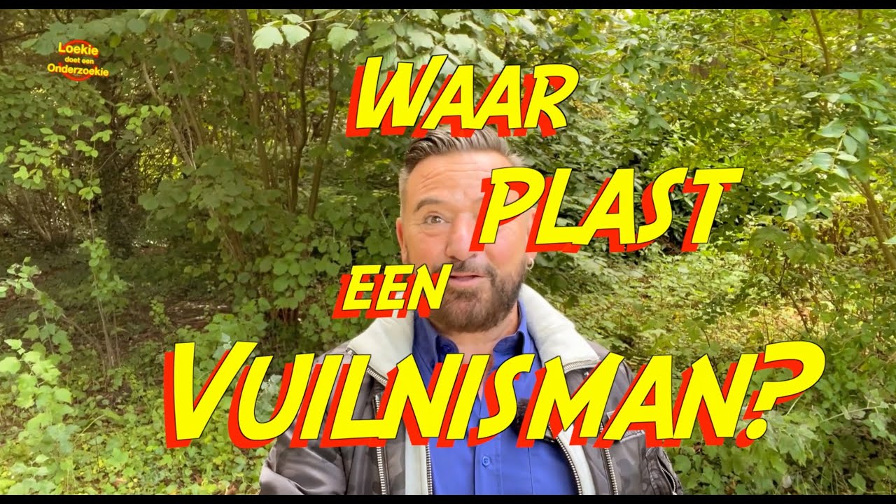 Waar plast een vuilnisman?