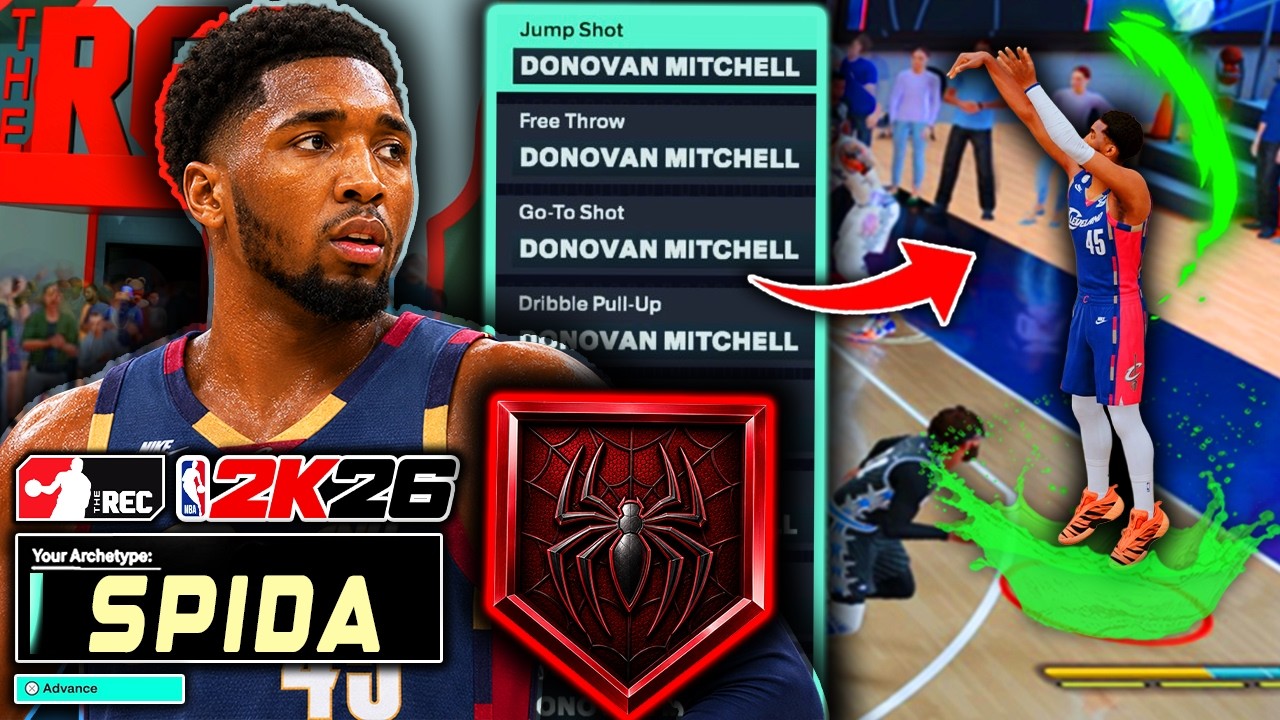 Playing Realistically in Random Rec on Donovan Mitchell Build *NBA 2K27 GIVEAWAY DETAILS*