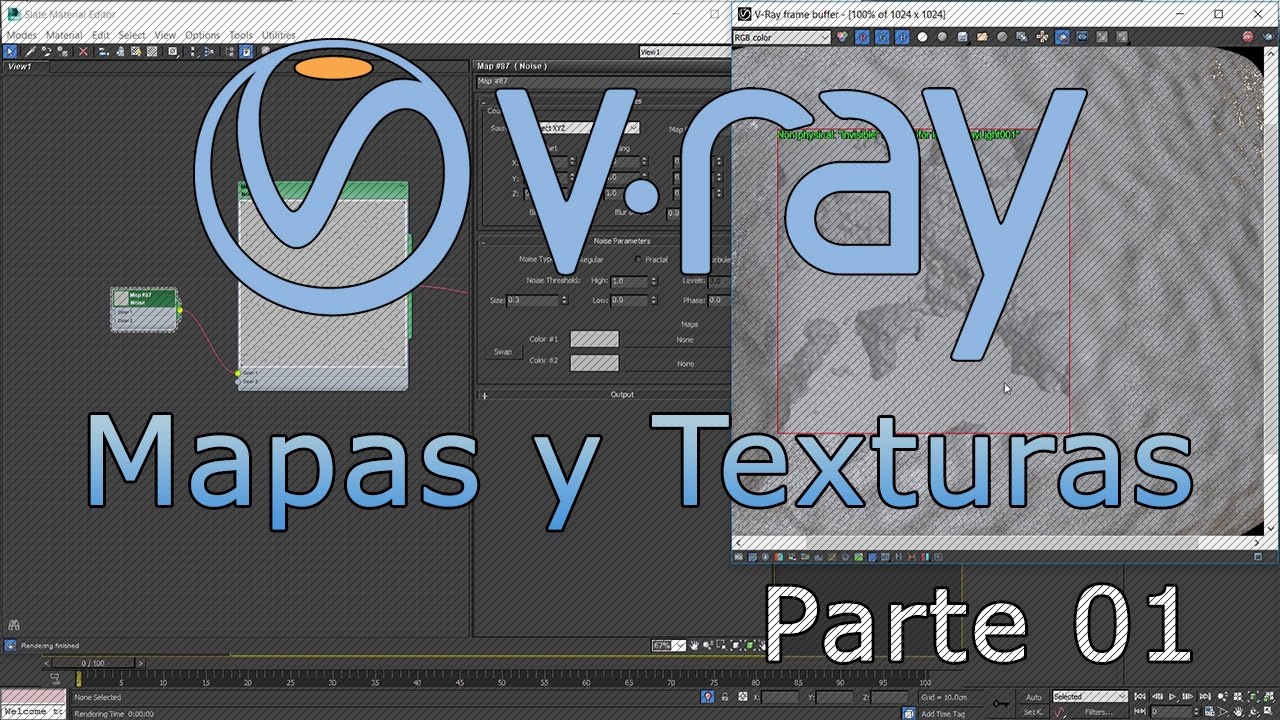 Mapas y texturas Parte 01 - Bump y NormalMap en Vray