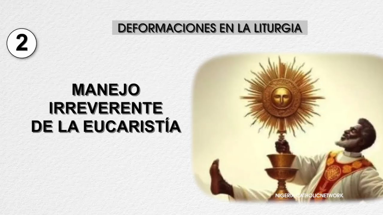 Abusos lit&uacute;rgicos que se deben evitar