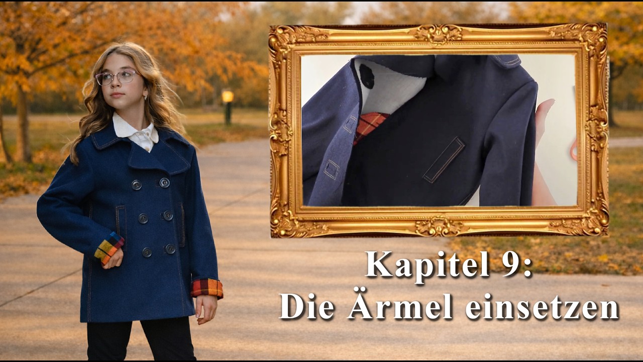 Ärmel einnähen | Mantel nähen | Ottobre Design | Teil 9: Die Ärmel einsetzen | Frocks & Frolics
