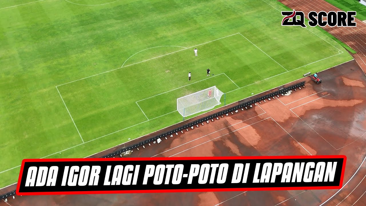KONDISI STADION INDOMILK ARENA SEBELUM LAGA LAWAN BORNEO FC