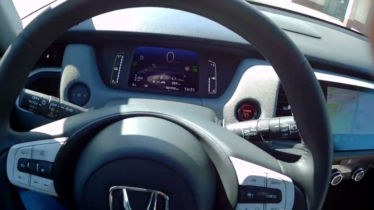Fuel consumption test - 100km/h - Honda Jazz Crosstar e:hev POV