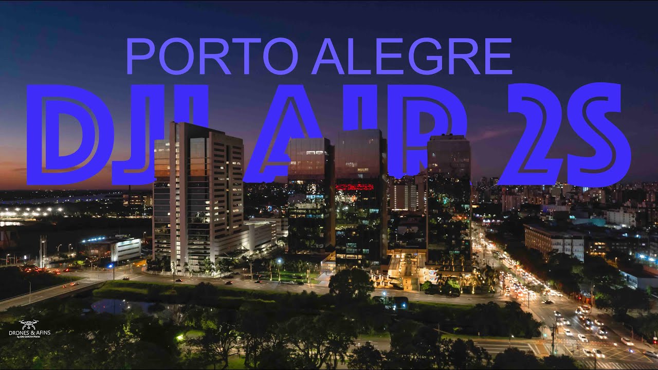 DRONE em PORTO ALEGRE SUNSET - orla skate park