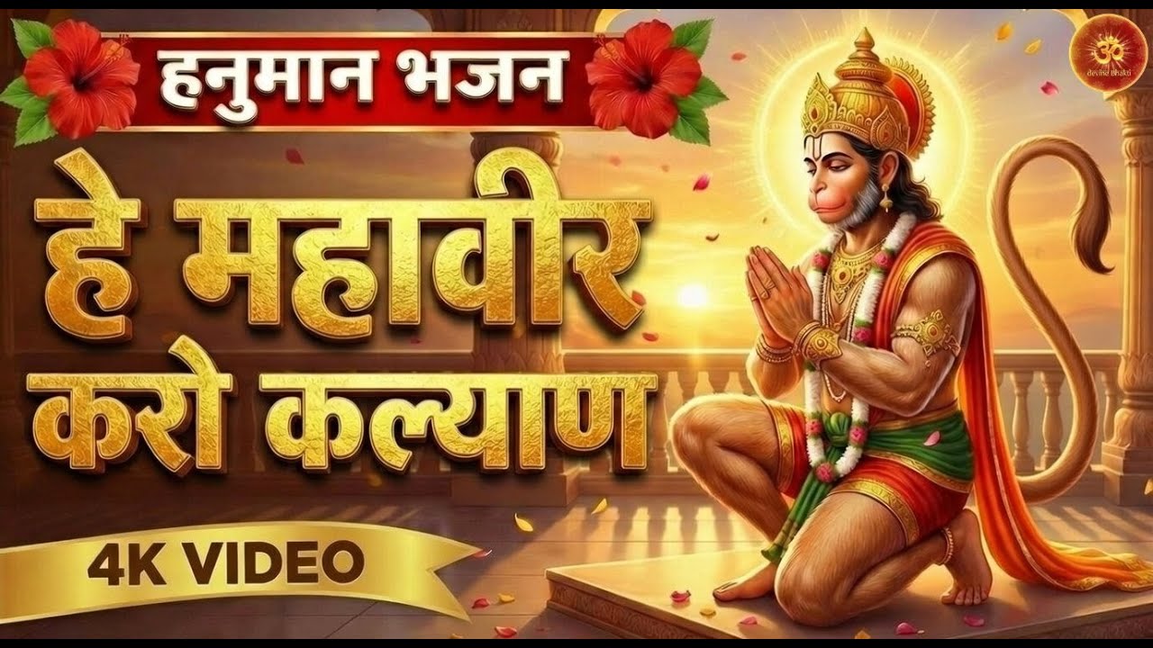 हे महावीर करो कल्याण | हनुमान भजन | Devine Bhakti | संकट मोचन बजरंगबली | 4K Bhakti Song