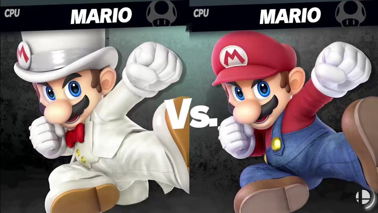 Wedding Mario Vs Mario (Super Smash Bros Ultimate)