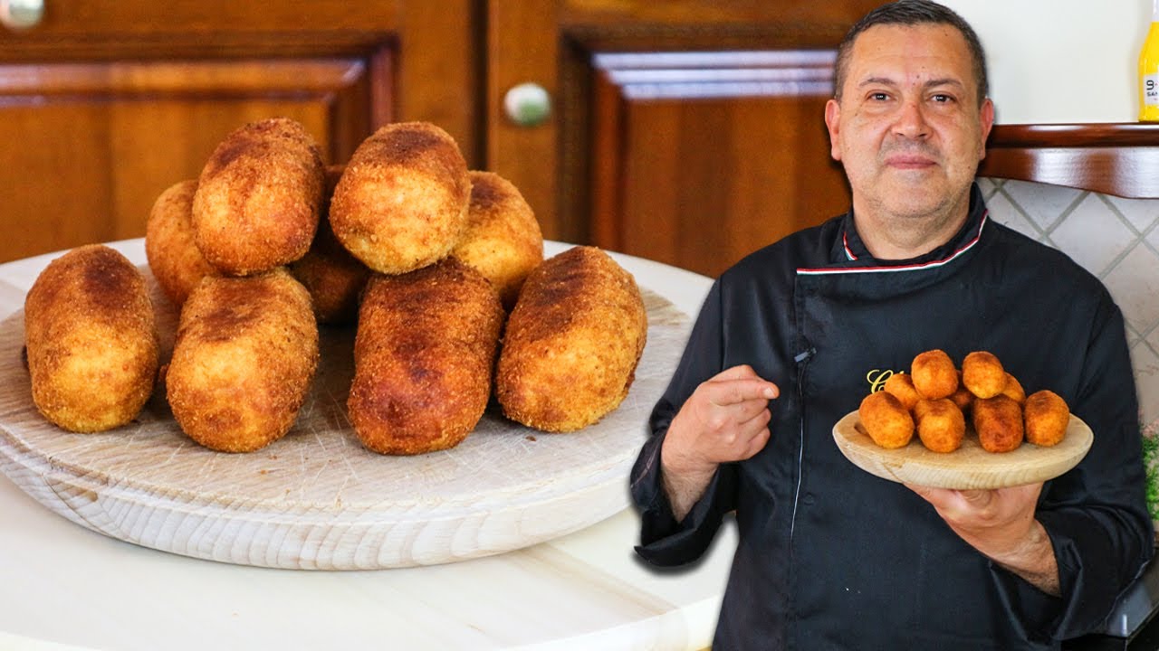 CROCCHÈ DI PATATE NAPOLETANO - Ecco come farli perfetti