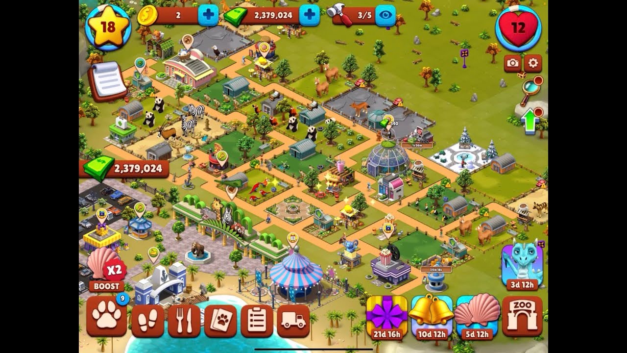 New Zoo Island Game December 2025 (Sparkling Society)
