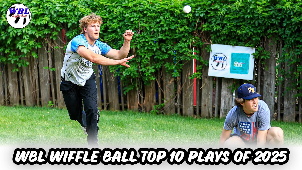 WBL TOP 10 Plays 2025 | WBL Wiffle Ball