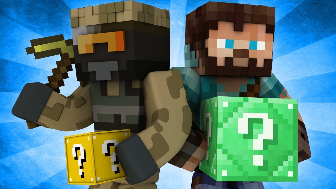Dansk Minecraft: Lucky Block Race - BEDSTE PICKAXE! #5