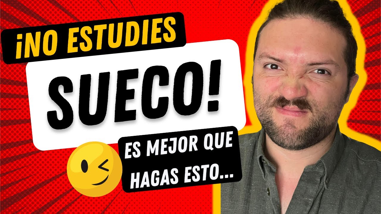 CÓMO aprender de verdad y con FLUIDEZ idiomas!  Habla Sueco usando este método.