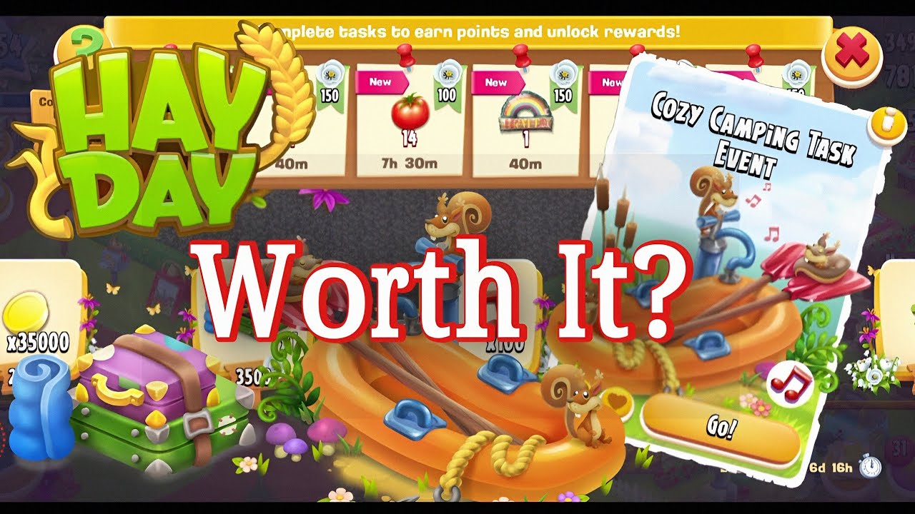 Hay Day Task Event: Camping Cozy 2025