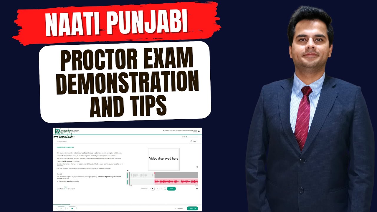 NAATI Punjabi Proctor Exam Full Demonstration and Tips | Watch Before Your Exam