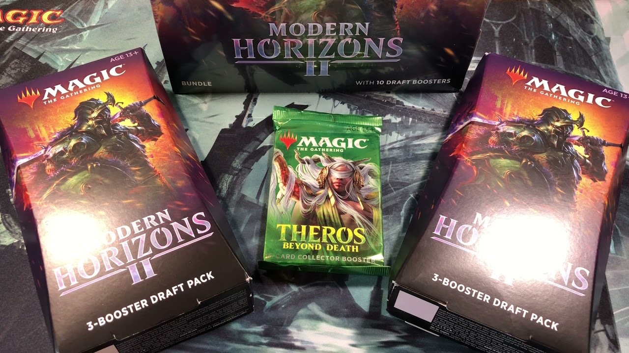 Birthday Haul and Theros Collectors Pack Opening! Magic the Gathering MTG THB MH2 Beyond Death