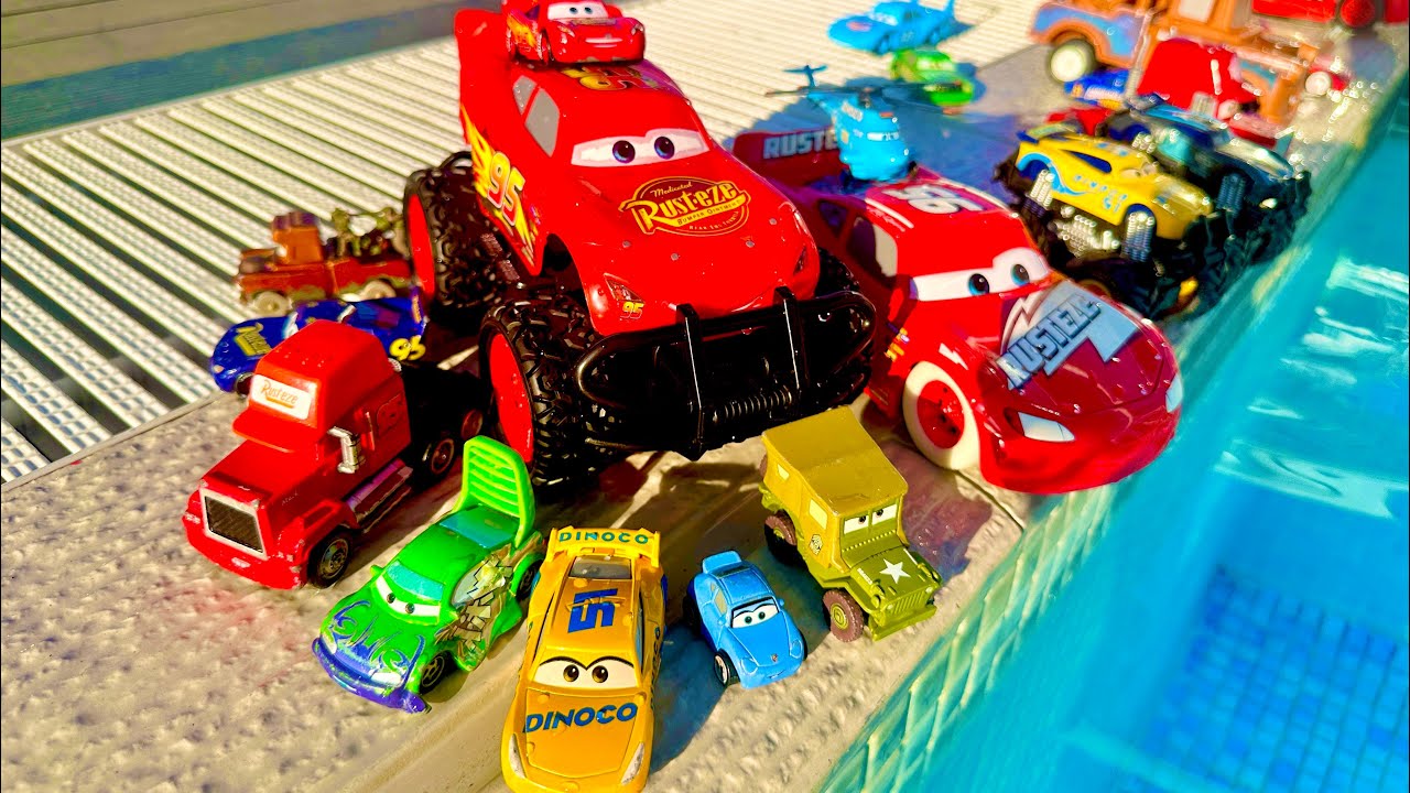 Disney Pixar Cars toys Review | Lightning McQueen, Finn McMissile, Mack, Doc Hudson,Cruz Ramirez