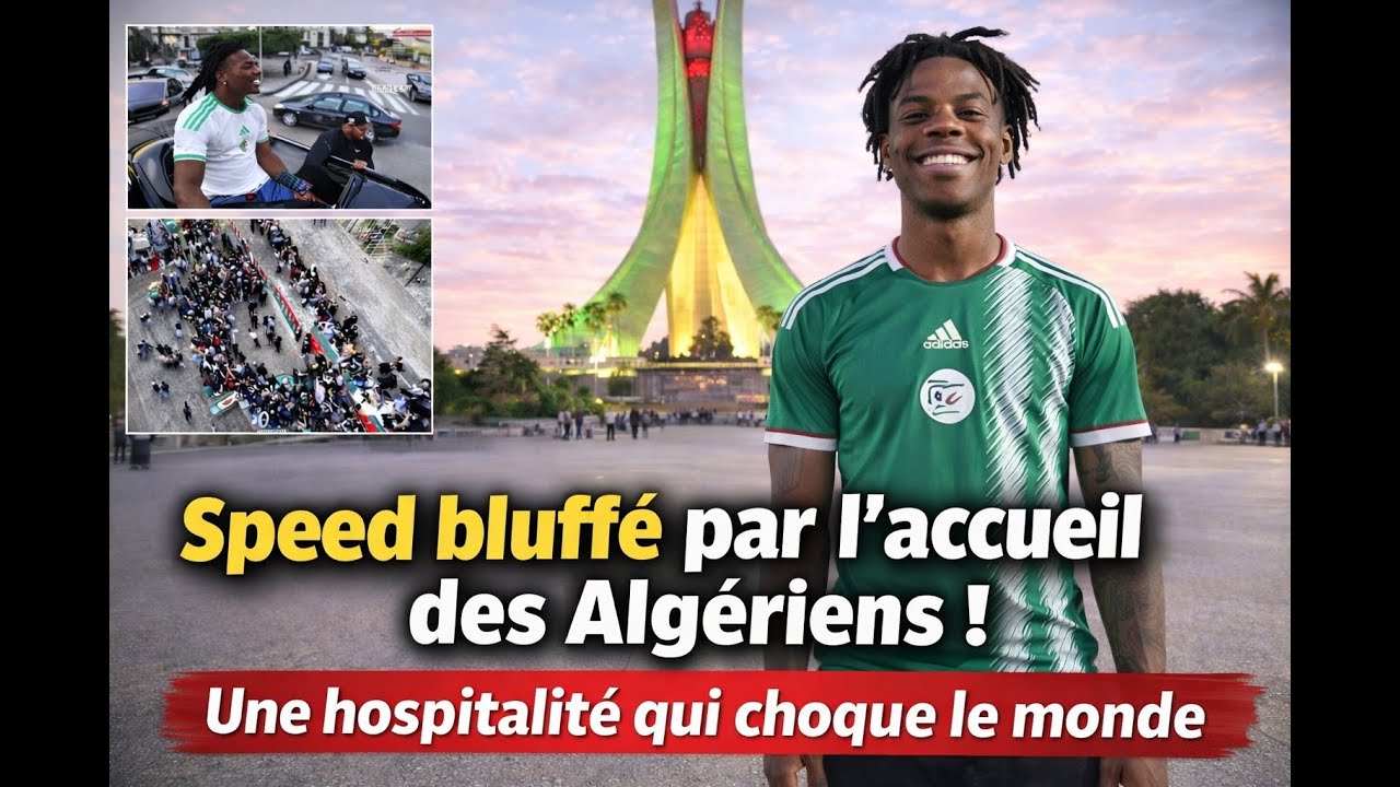 Speed émerveillé par l’hospitalité exceptionnelle des Algériens