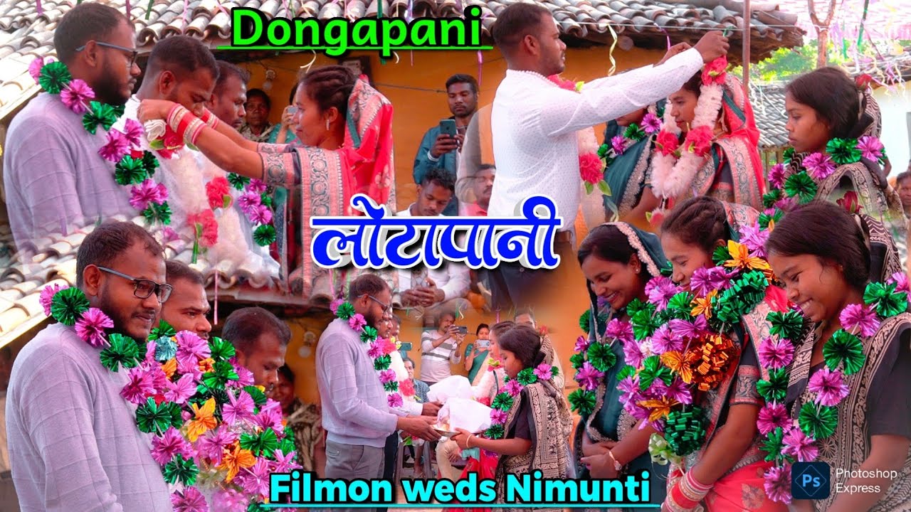लोटापानी विडियो डोंगापानी || LOTAPANI ENGAGEMENT CEREMONY VIDEO DONGAPANI || NIMUNTI WEDS FILMON 