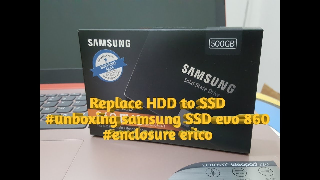 Upgrade Hard Drive (HDD) to SSD (Laptop Lenovo Ideapad 320 15ABR) without reinstaling