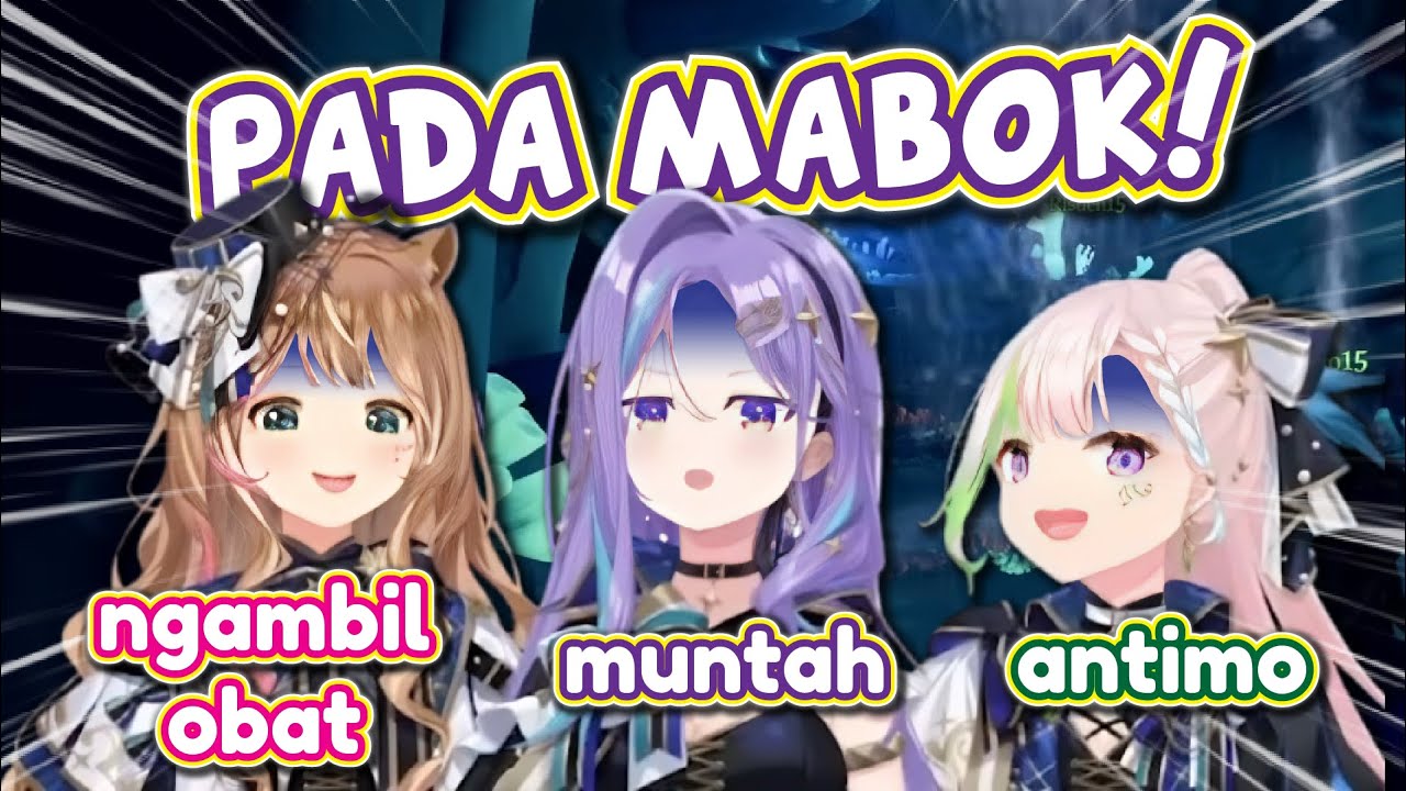Pada Mabok! Bahkan Moona Sampai Muntah, Risu Ngambil Obat, Iofi Antimo