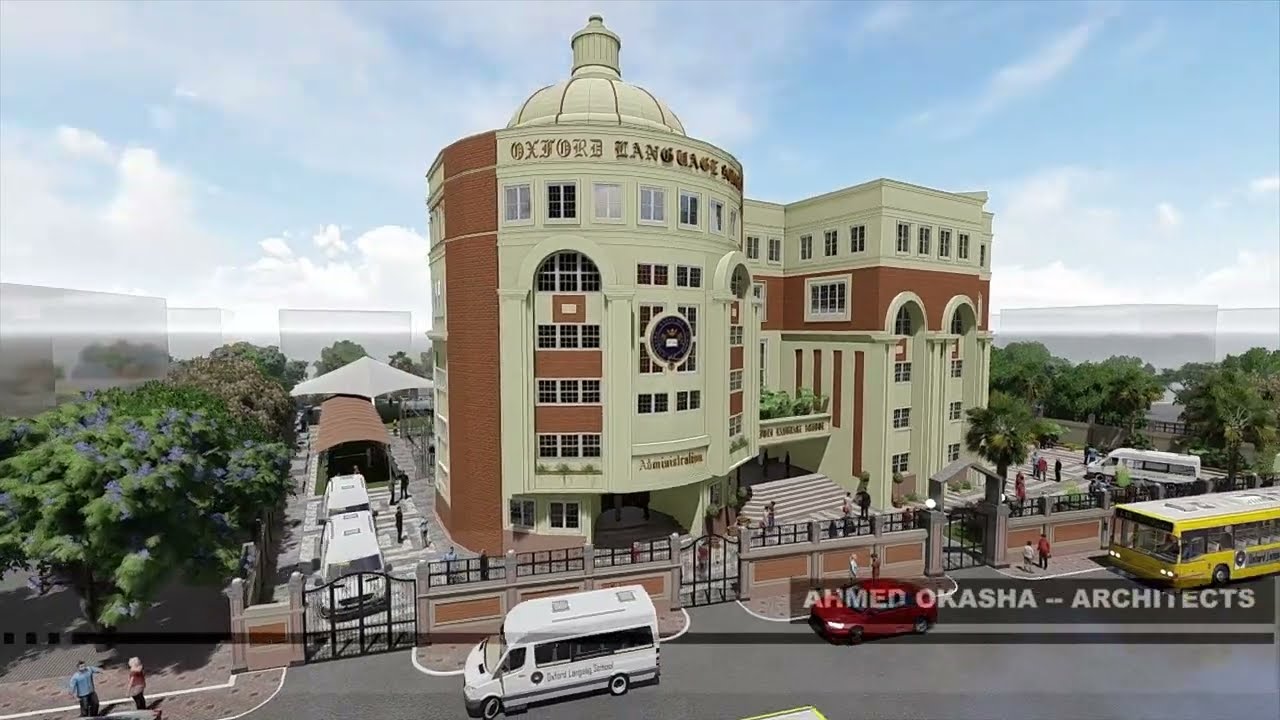 Oxford Language School - The city of Santa - Design by : Ahmed Okasha Architects