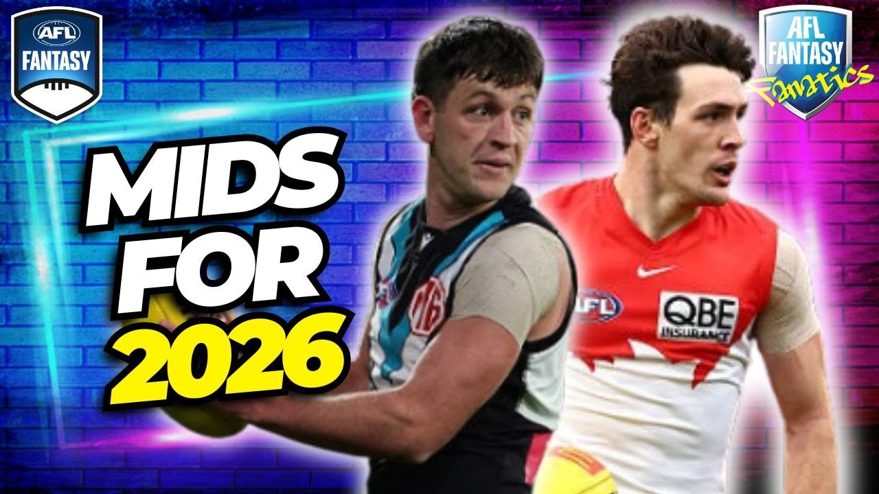 Midfielders to PICK for AFL Fantasy 2026
