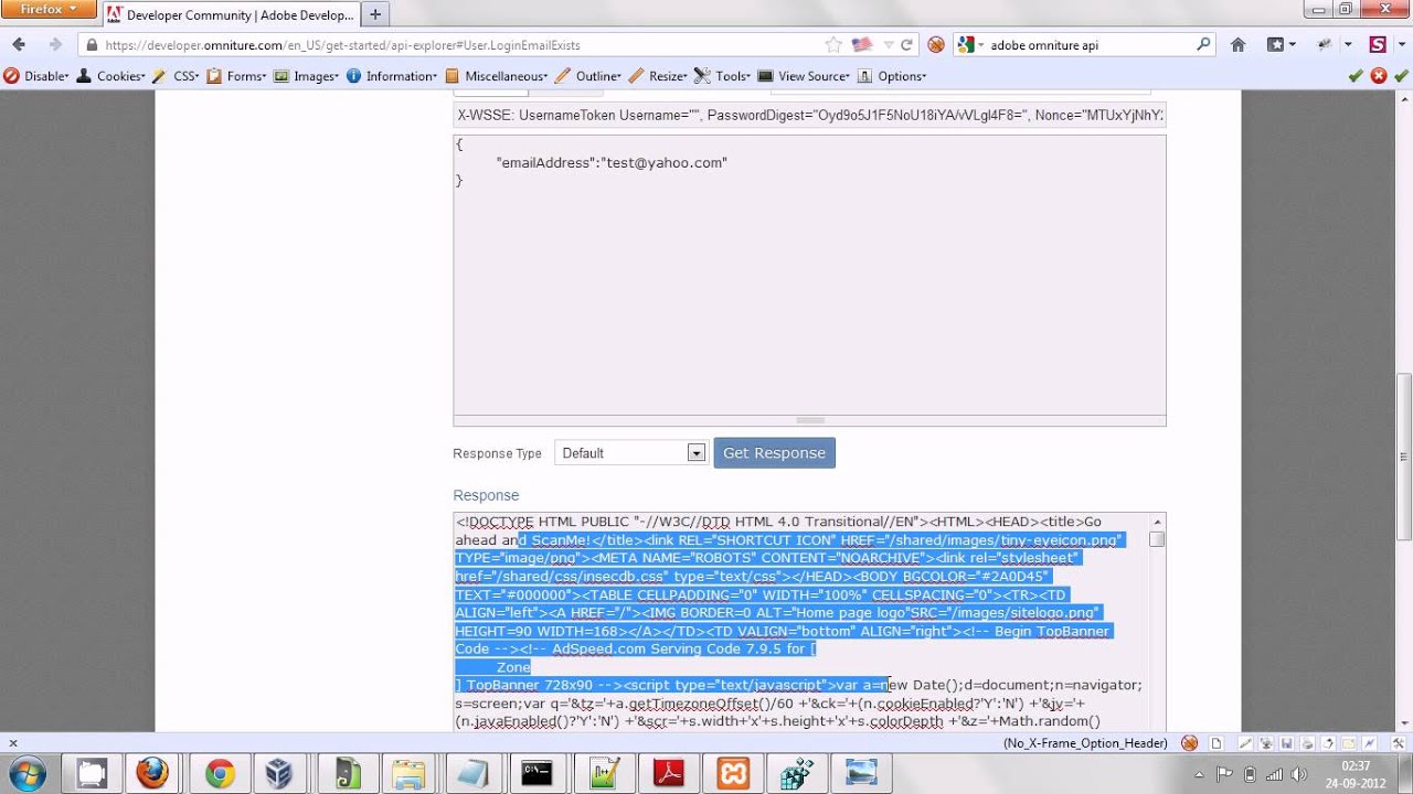 XSPA / SSRF with Adobe Omniture