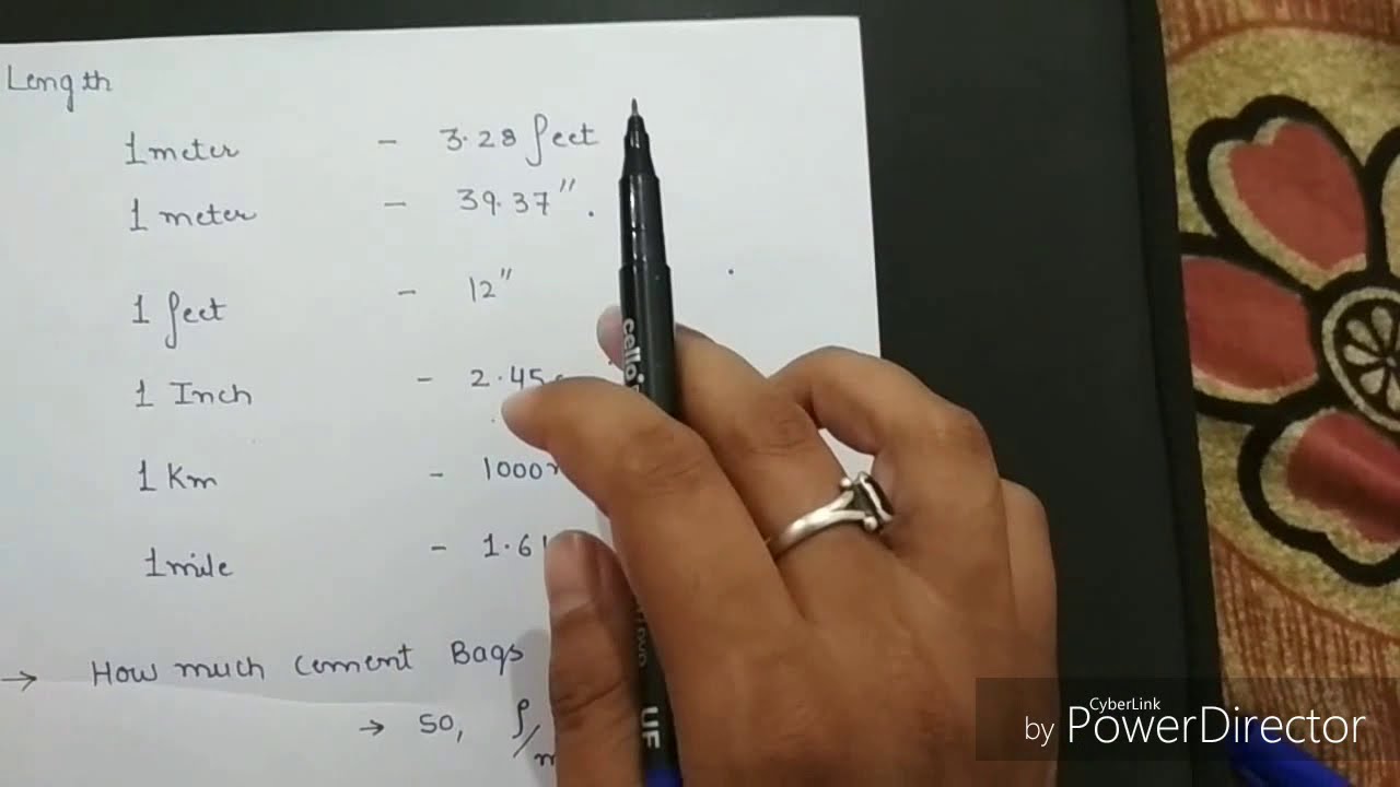 cement 1 Bag volume calculation | Interview Question for civil Engineers