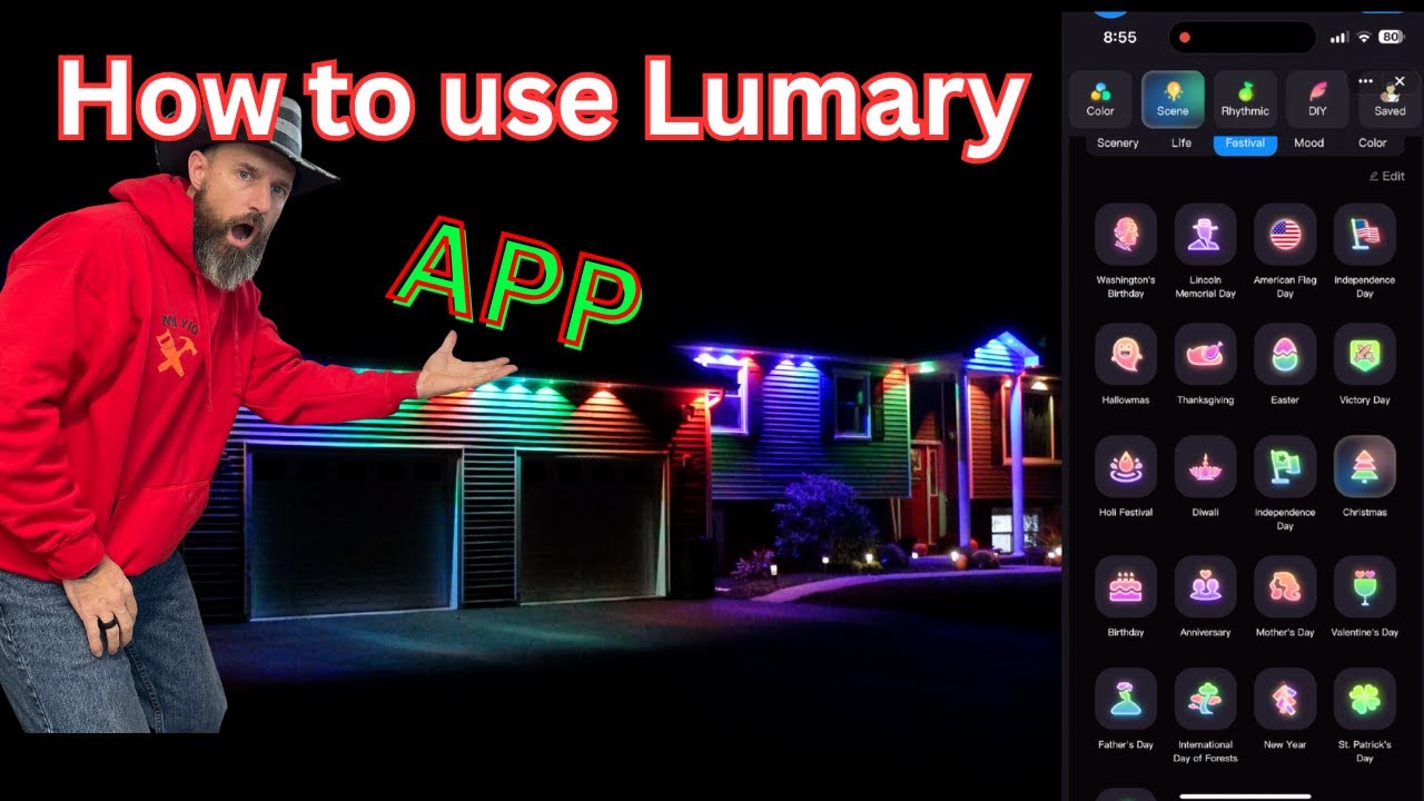 Руководство по приложению Lumary Lights 2 &ndash; узнайте обо всех функциях и эффектах.