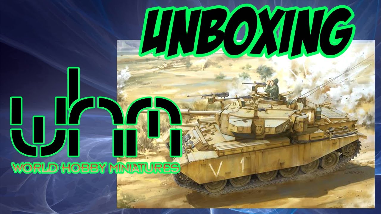 UNBOXING Amusing Hobby 1/35 35A048 IDF Sho't Kal MBT 
