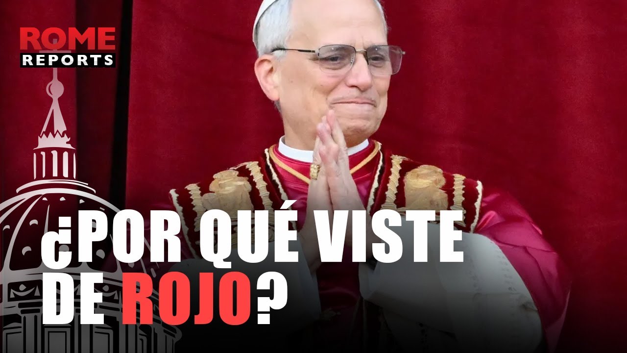 LITURGIA V -  La RAZÓN por la que el PAPA viste de ROJO ante Jefes de ESTADO