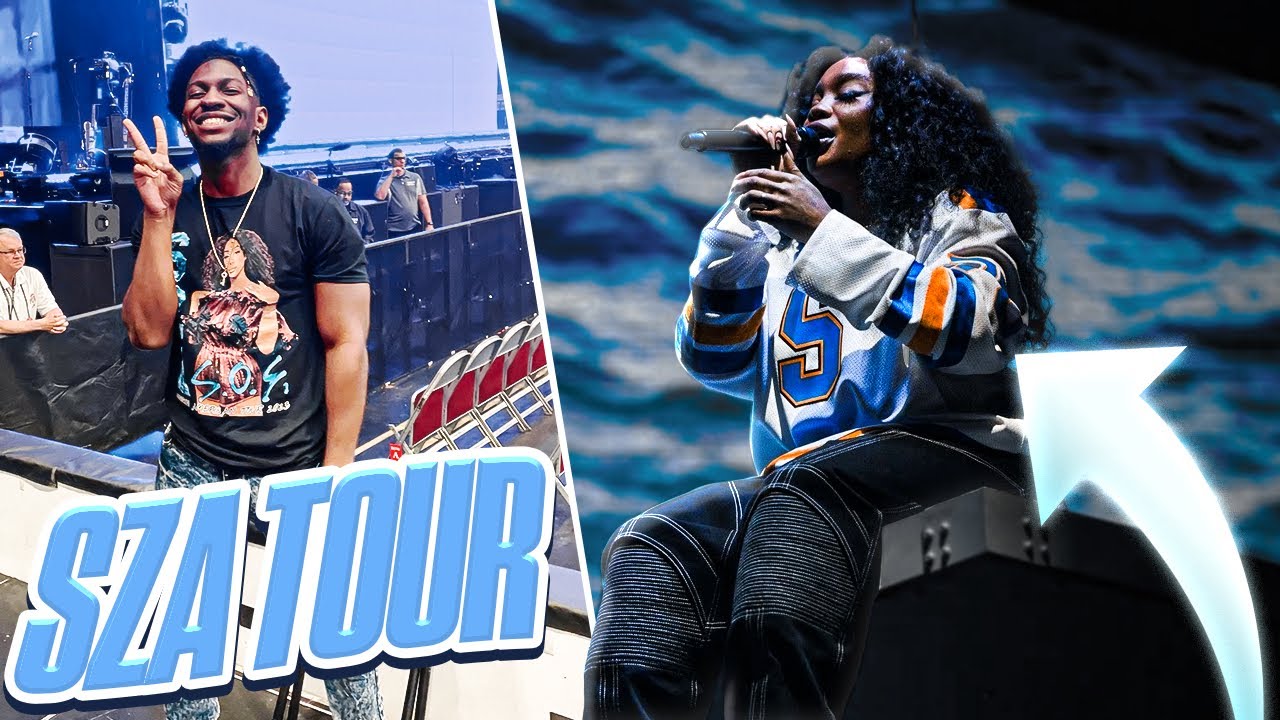 VLOG: SZA - SOS Tour 2023 (SZA Munch 😂)
