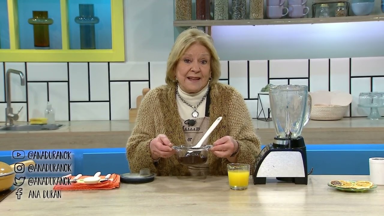 Receta - Mousse de chocolate y naranja