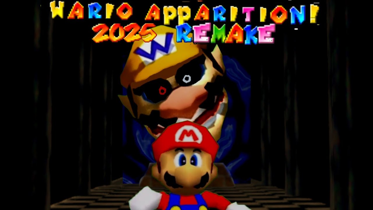 (DON'T HATE) The Wario Apparition creppypasta of Super Mario 64 2025 remake