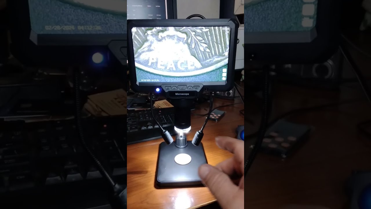 7 inch Digital Microscope MK7 Review #review 