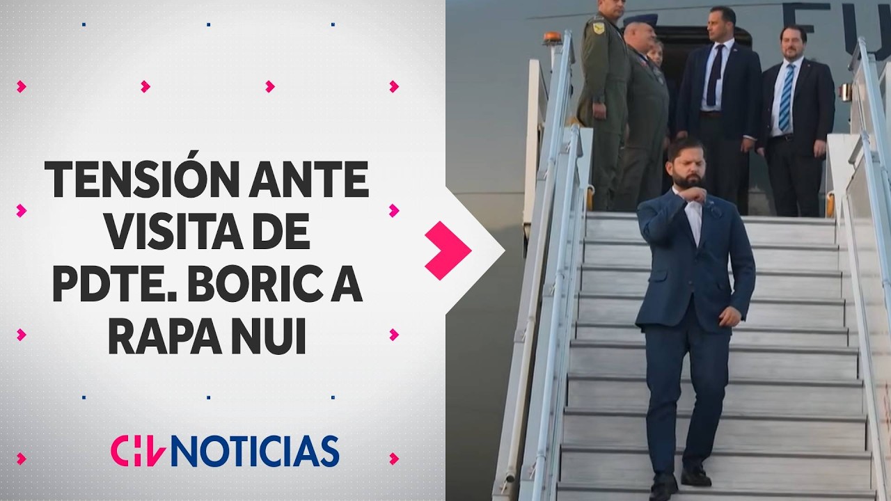 Tensión por visita de Presidente Boric a Rapa Nui: Califican viaje como 