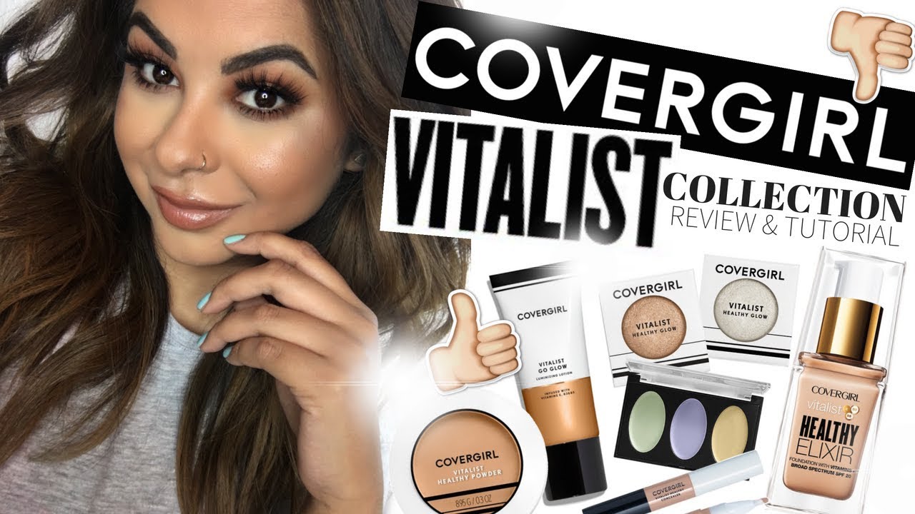 COVERGIRL VITALIST Collection Review & Tutorial
